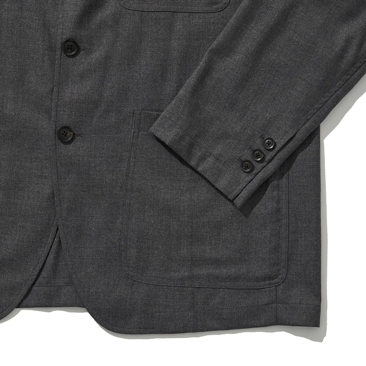 히즈핸더(HISHANDER) CORDURA COMBAT WOOL™ 3ROLL 2BUTTON JACKET