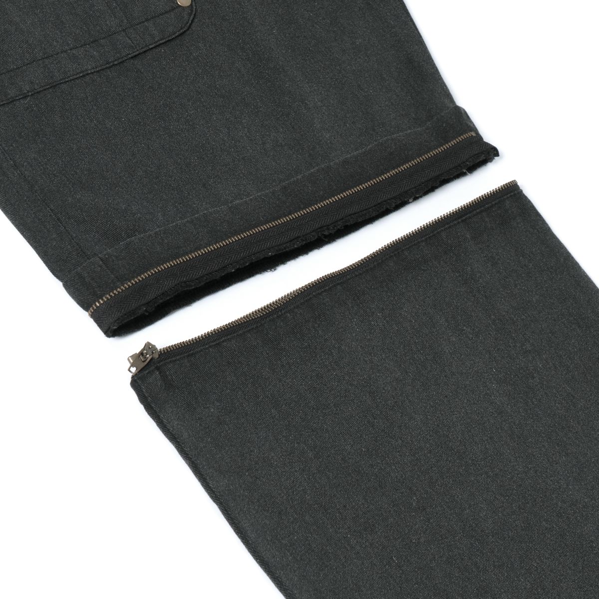 퓨처랩(FUTURE LAB) WASHED CARGO DENIM PANTS - BLACK