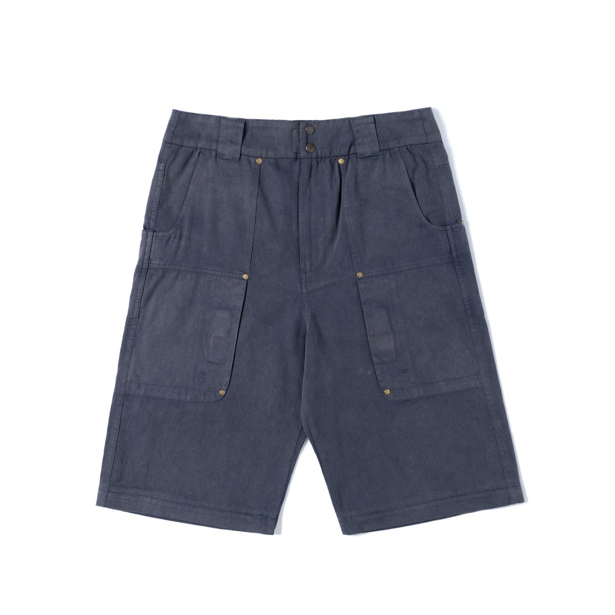 퓨처랩(FUTURE LAB) WASHED CARGO DENIM PANTS - NAVY