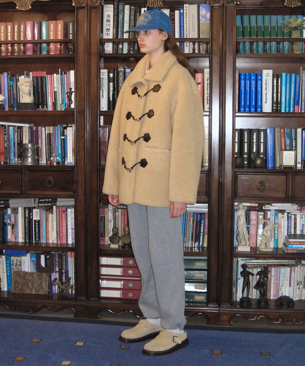 시눈(SINOON) SOFT EASY PANTS (MELANGE GREY)