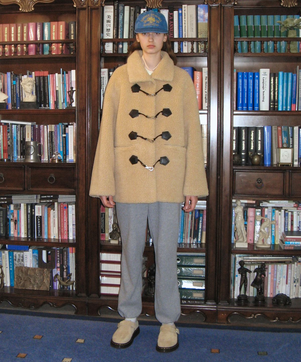 시눈(SINOON) SOFT EASY PANTS (MELANGE GREY)