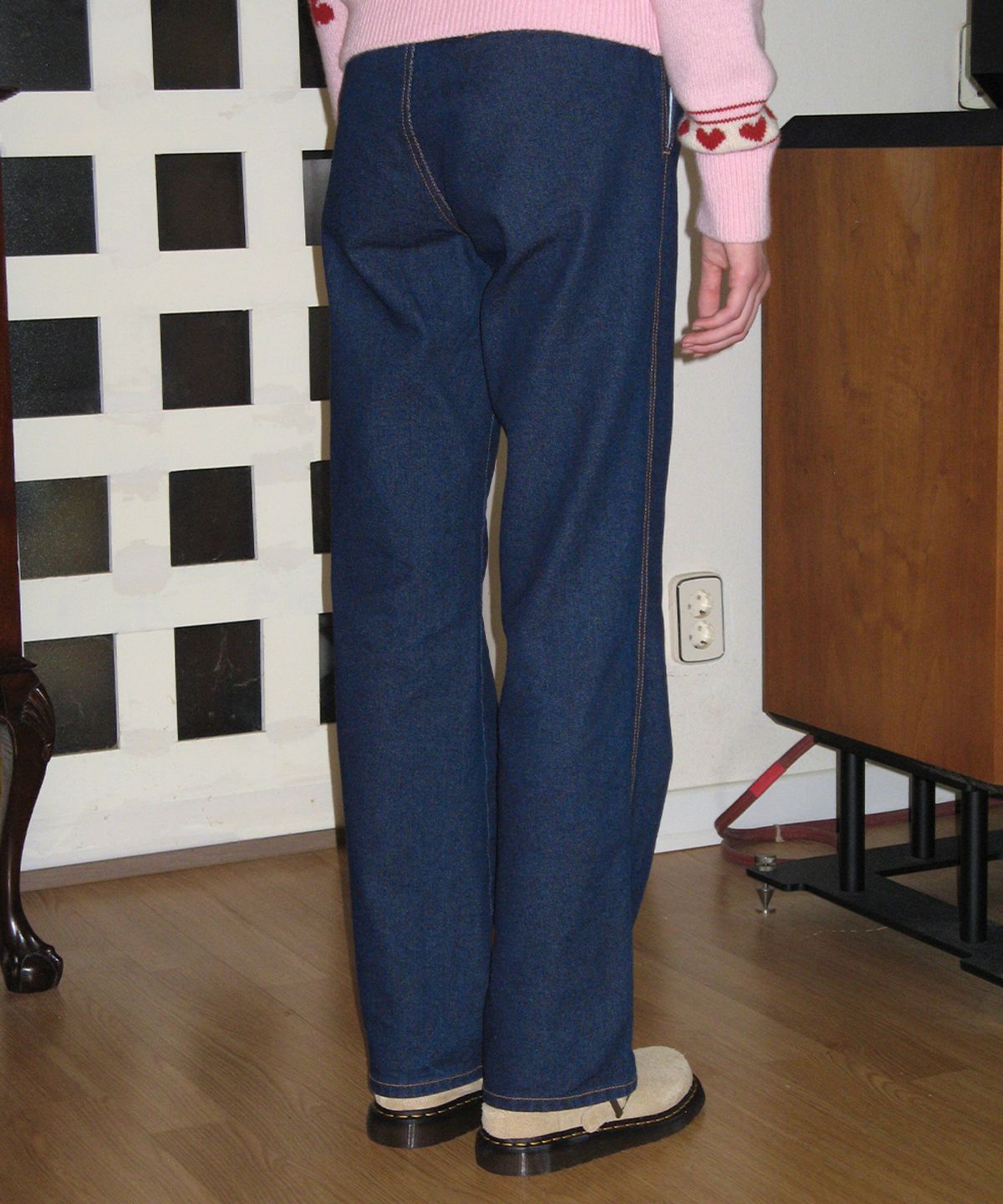 시눈(SINOON) SEMI BOOTS FIT DENIM PANTS (INDIGO)