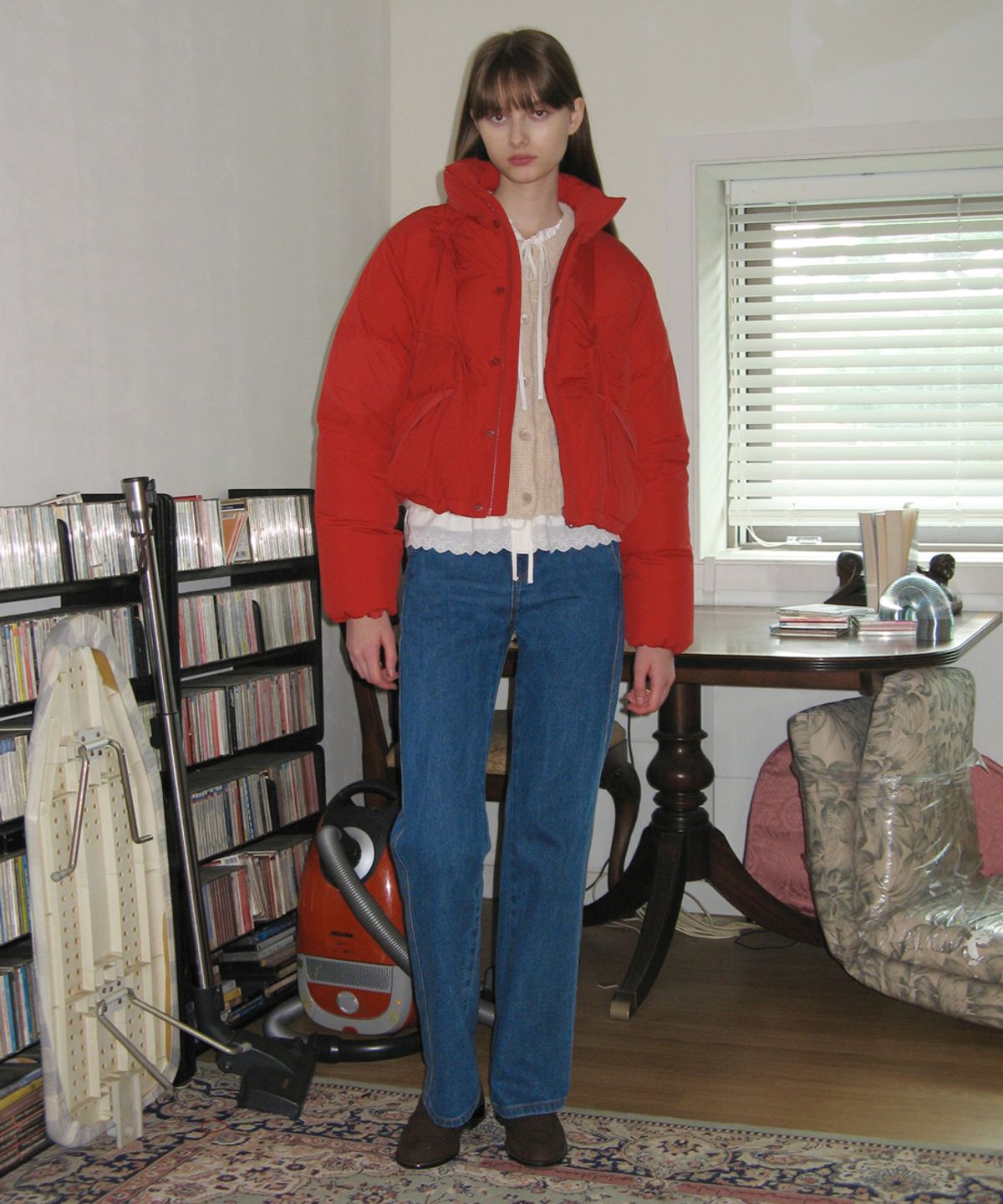 시눈(SINOON) SEMI BOOTS FIT DENIM PANTS (BLUE)
