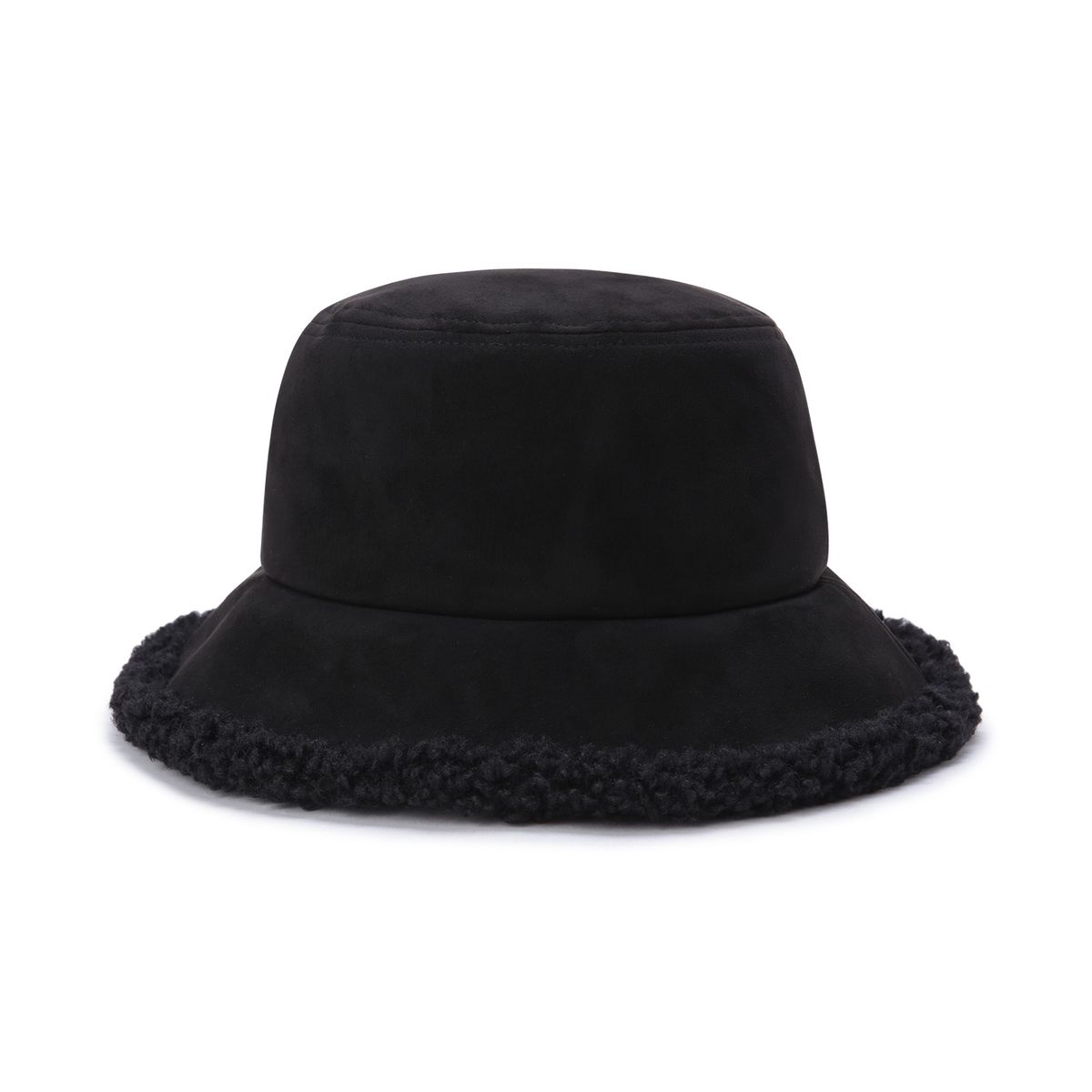 어뉴골프(ANEW GOLF) (W) FLUFFY BUCKET HAT_BK