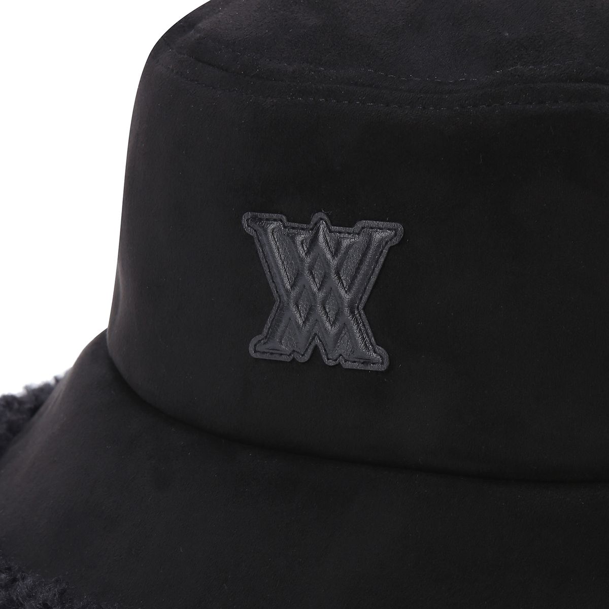 어뉴골프(ANEW GOLF) (W) FLUFFY BUCKET HAT_BK