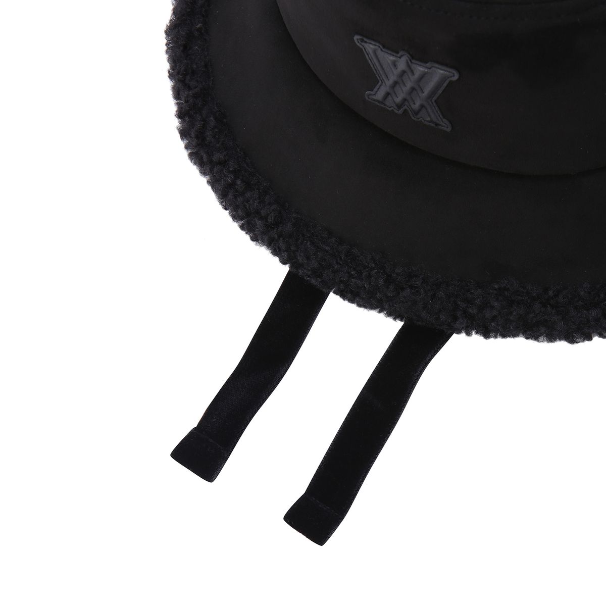 어뉴골프(ANEW GOLF) (W) FLUFFY BUCKET HAT_BK