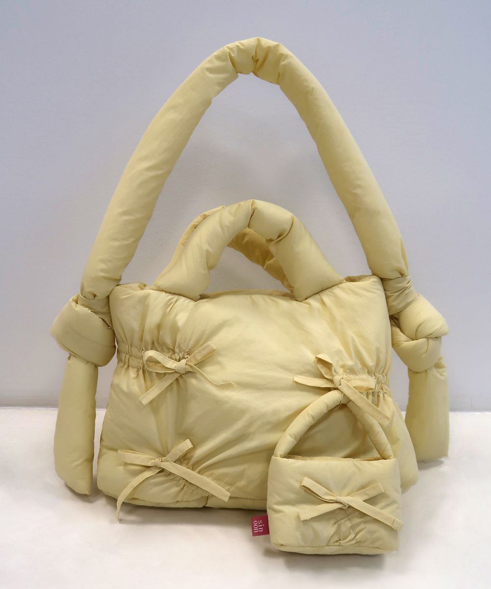 ☆sinoon☆ SMORE PADDING BAG KEYRING YELLOW MUSINSA公式 | SINOON SMORE PADDING BAG KEYRING (YELLOW)