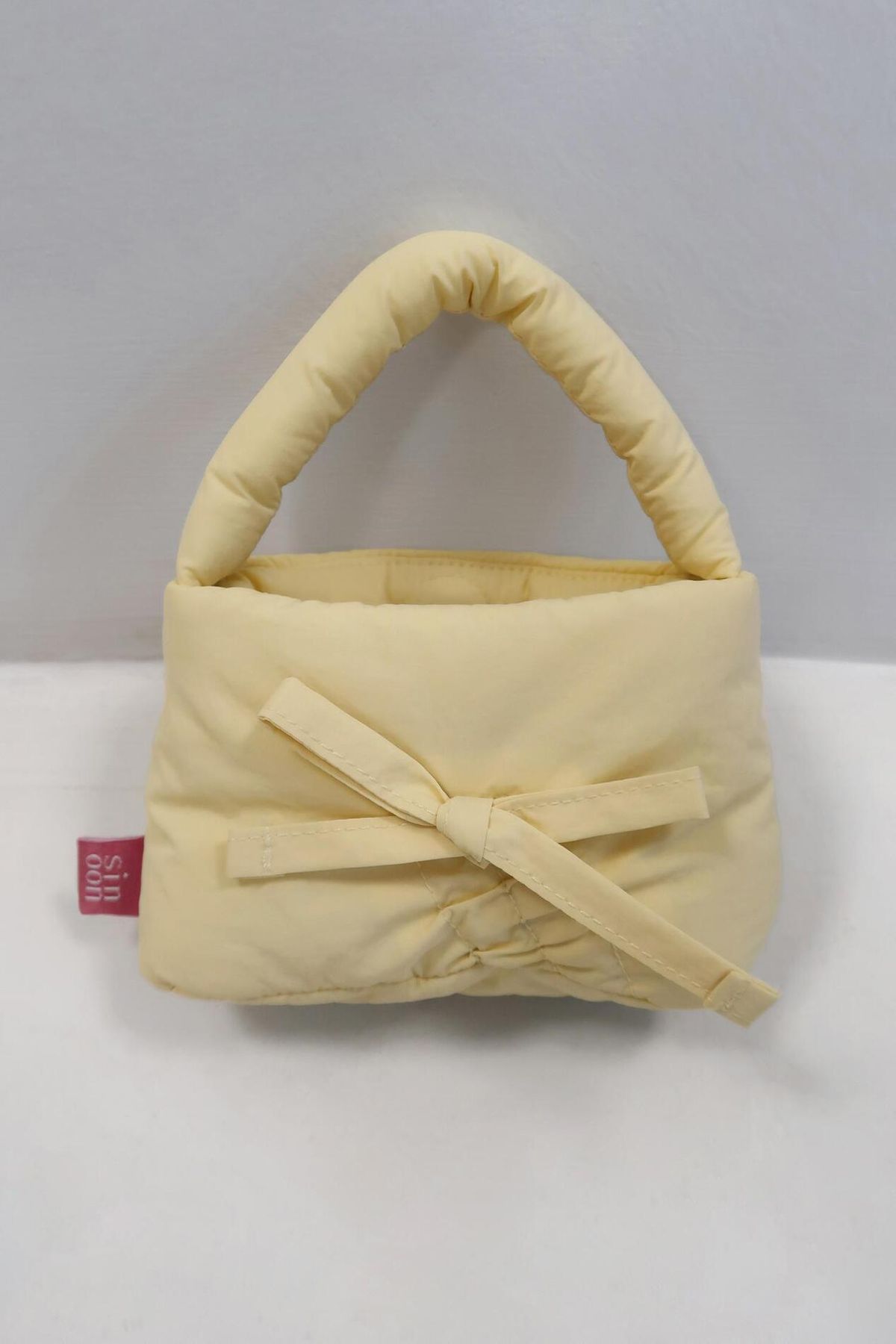 시눈(SINOON) SMORE PADDING BAG KEYRING (YELLOW)