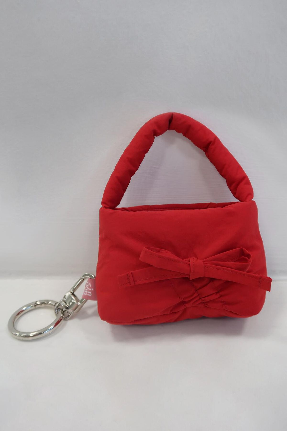 시눈(SINOON) SMORE PADDING BAG KEYRING (RED)