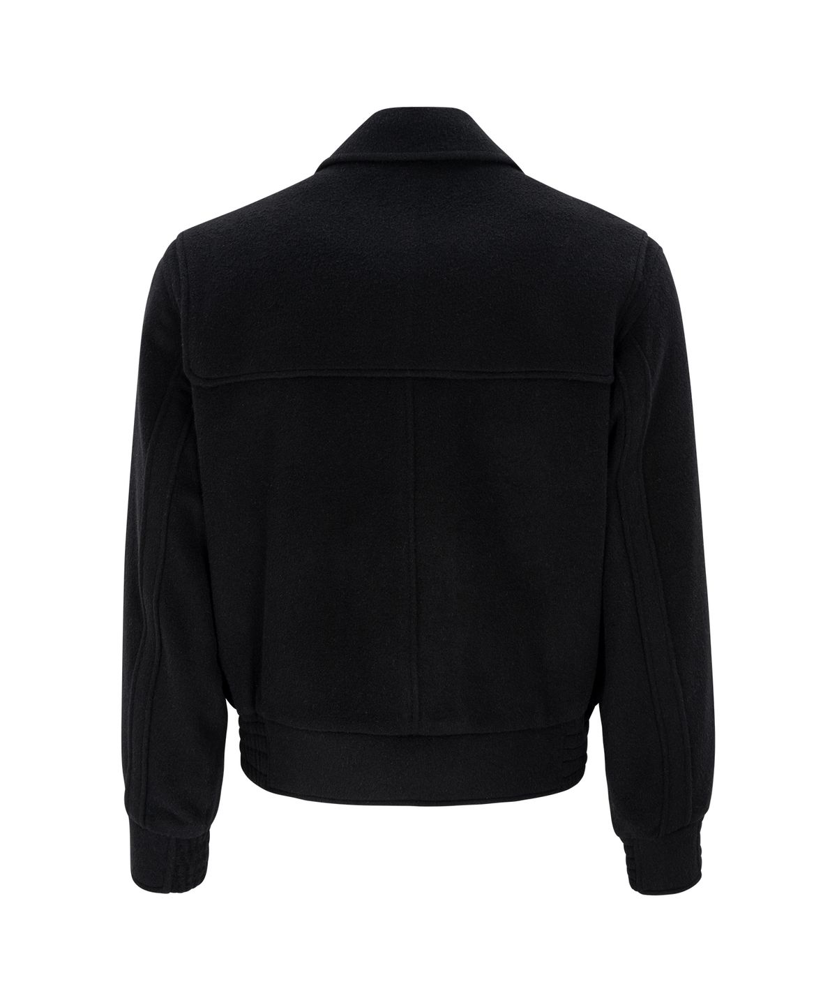 언지미크(UNGIMMICK) ANGORA WOOL BLOUSON JACKET (BLACK)