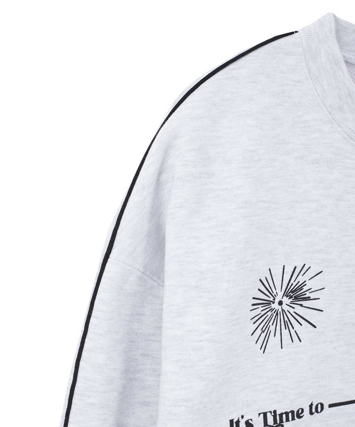 23.65(23.65) HARVEST SWEAT SHIRT WHITE/GREY