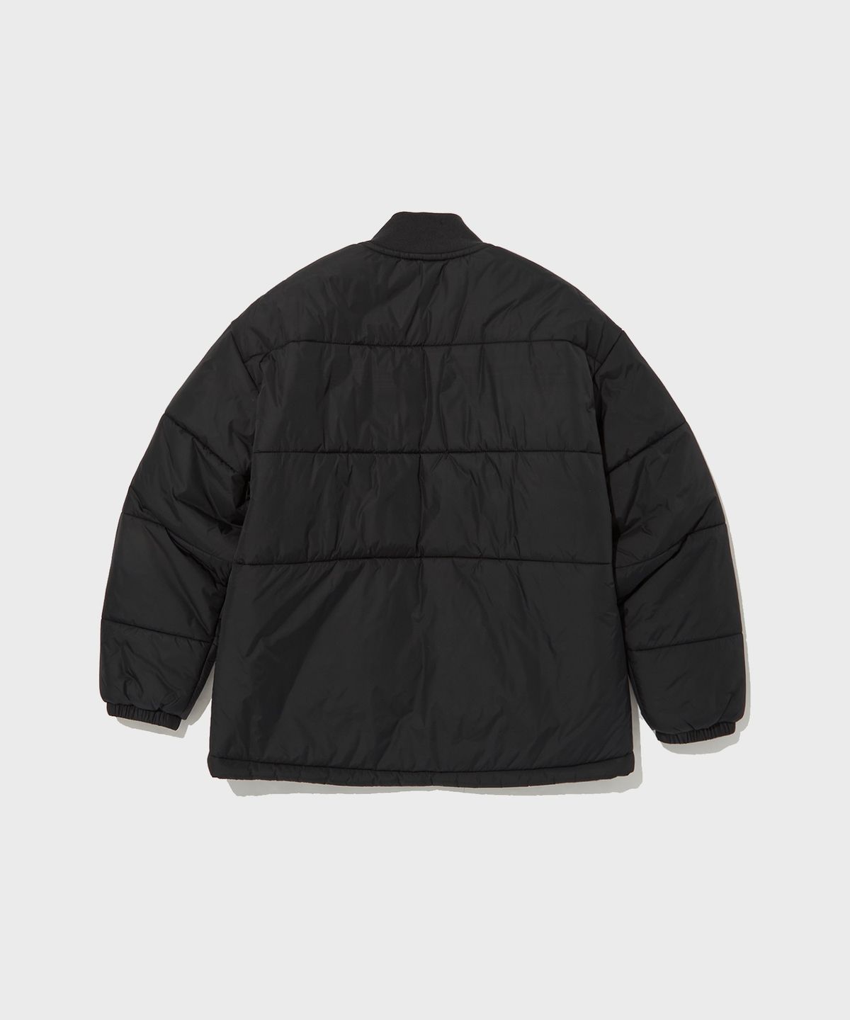 챔피온(CHAMPION) 여성 언발란스 타프타 패딩 자켓 Black
