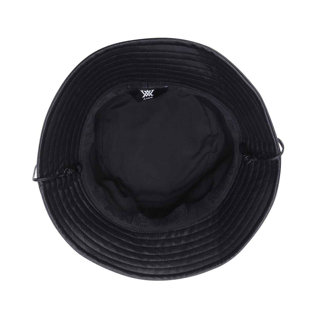 어뉴골프(ANEW GOLF) MIXED WOOL BUCKET HAT_BK