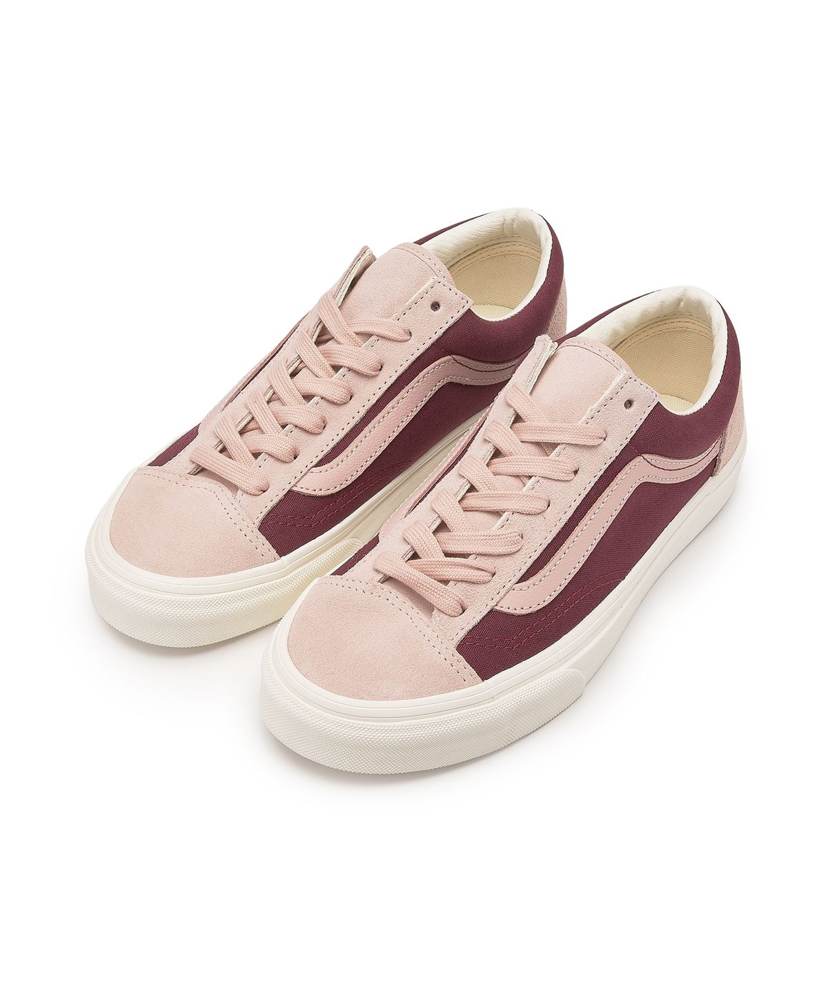 반스(VANS) 스타일 36 - 라이트 핑크:다크 레드 / VN0A54F6D6C1