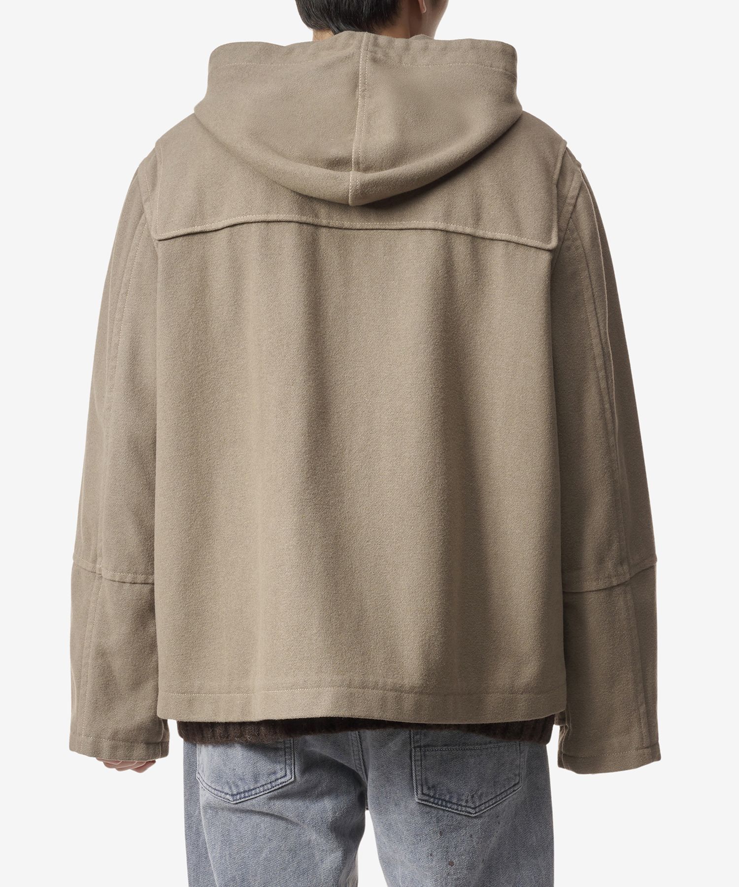 MUSINSA | OUR LEGACY Cropped Duffel Wool Blend Jacket - Khaki
