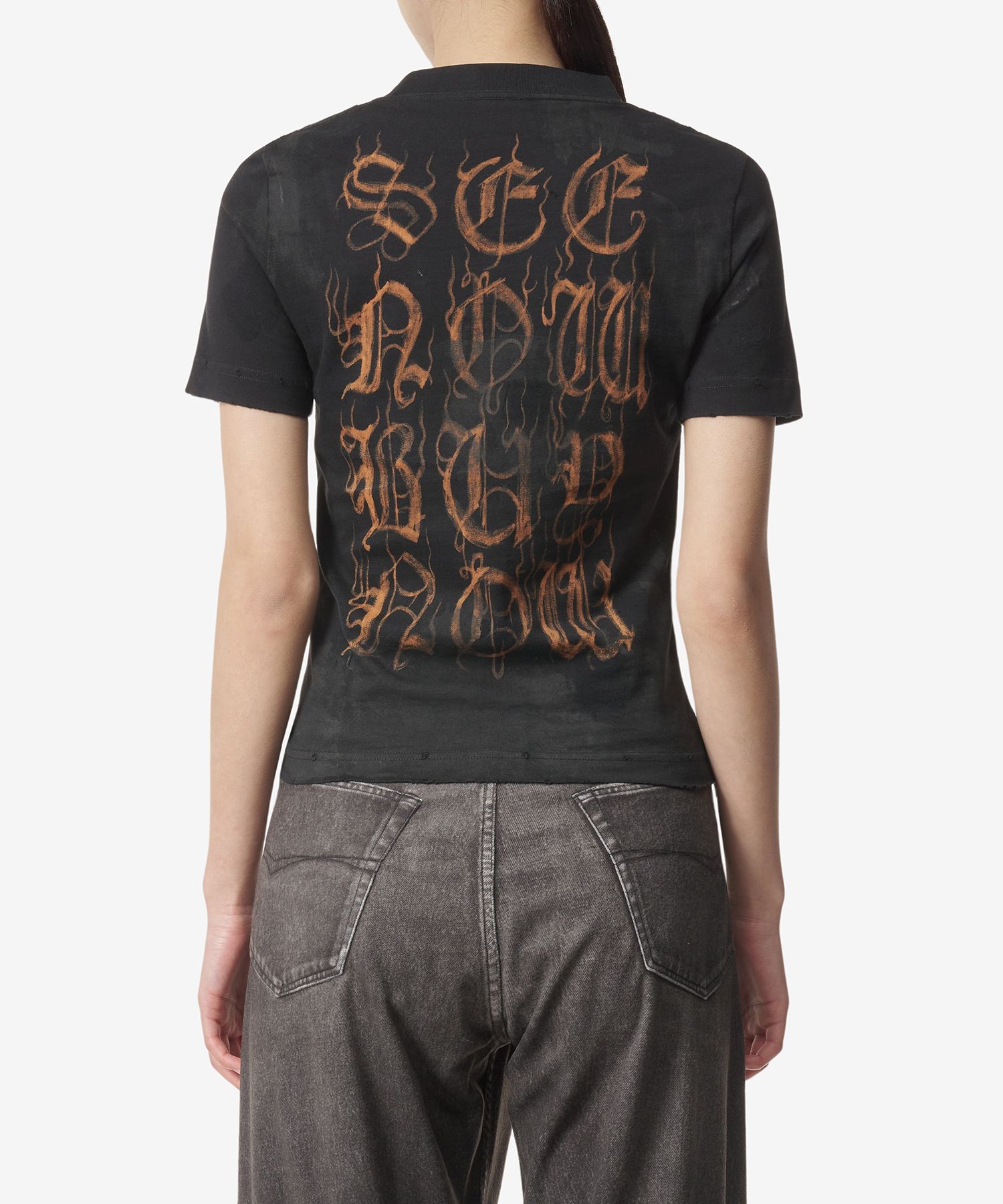 MUSINSA公式 | BALENCIAGA Heavy Metal Small Fit Short Sleeve