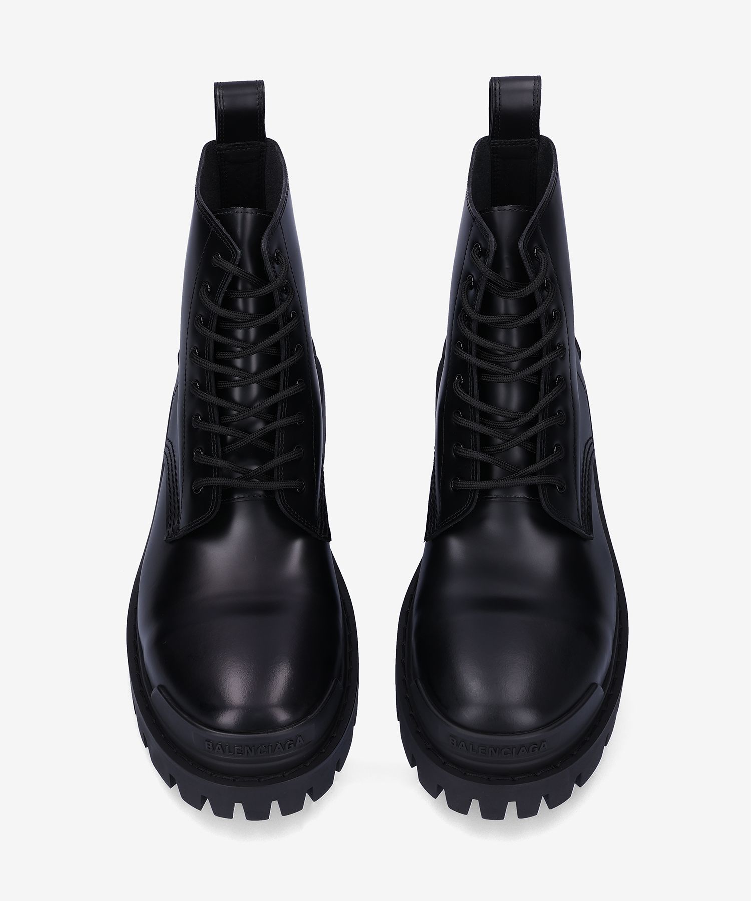 MUSINSA公式 | BALENCIAGA ストライクレースアップブーツ - ブラック