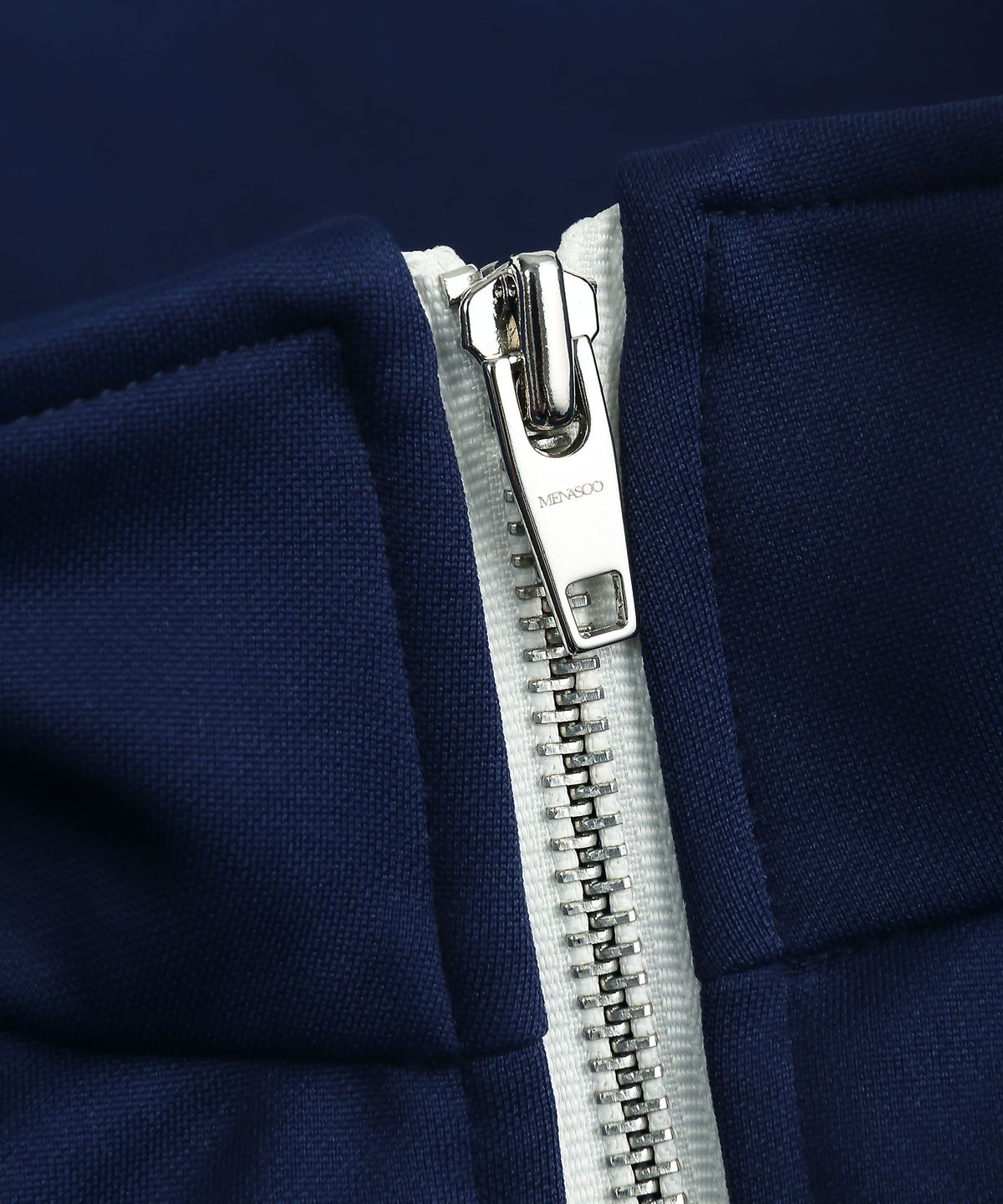 미나수(MENASOO) SIDELINE POINT ZIP-UP JACKET_NAVY