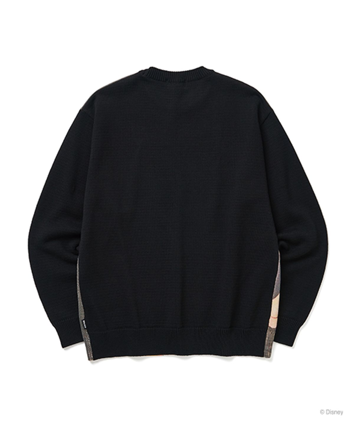 위캔더스(WKNDRS) SNOW WHITE KNIT SWEATER (BLACK)