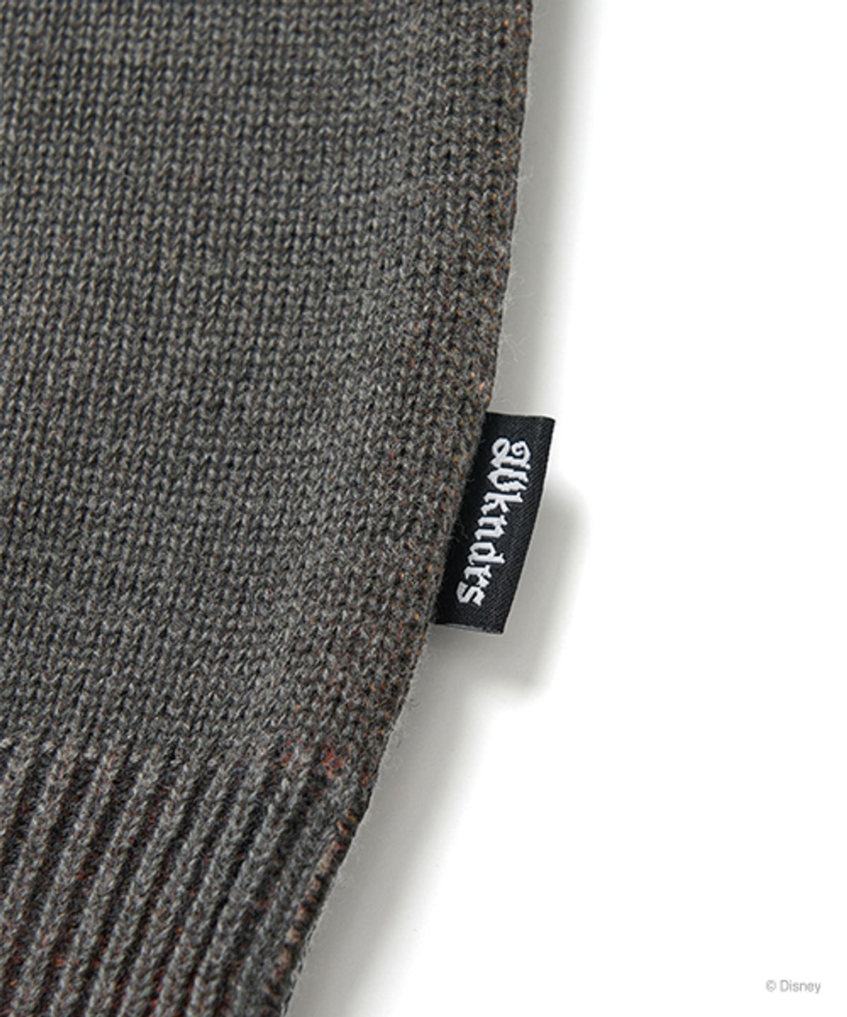 위캔더스(WKNDRS) SNOW WHITE KNIT SWEATER (BLACK)