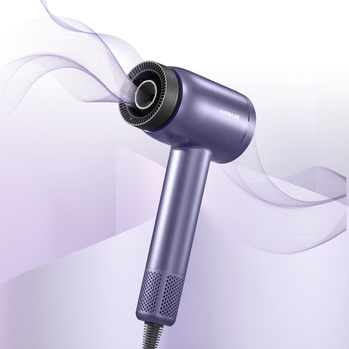 에어메이드(AIRMADE) [드라이와 에센스를 한번에] 헤어 에센스 드라이기 슈퍼글로닉 슬림 1600S+케어링 1P