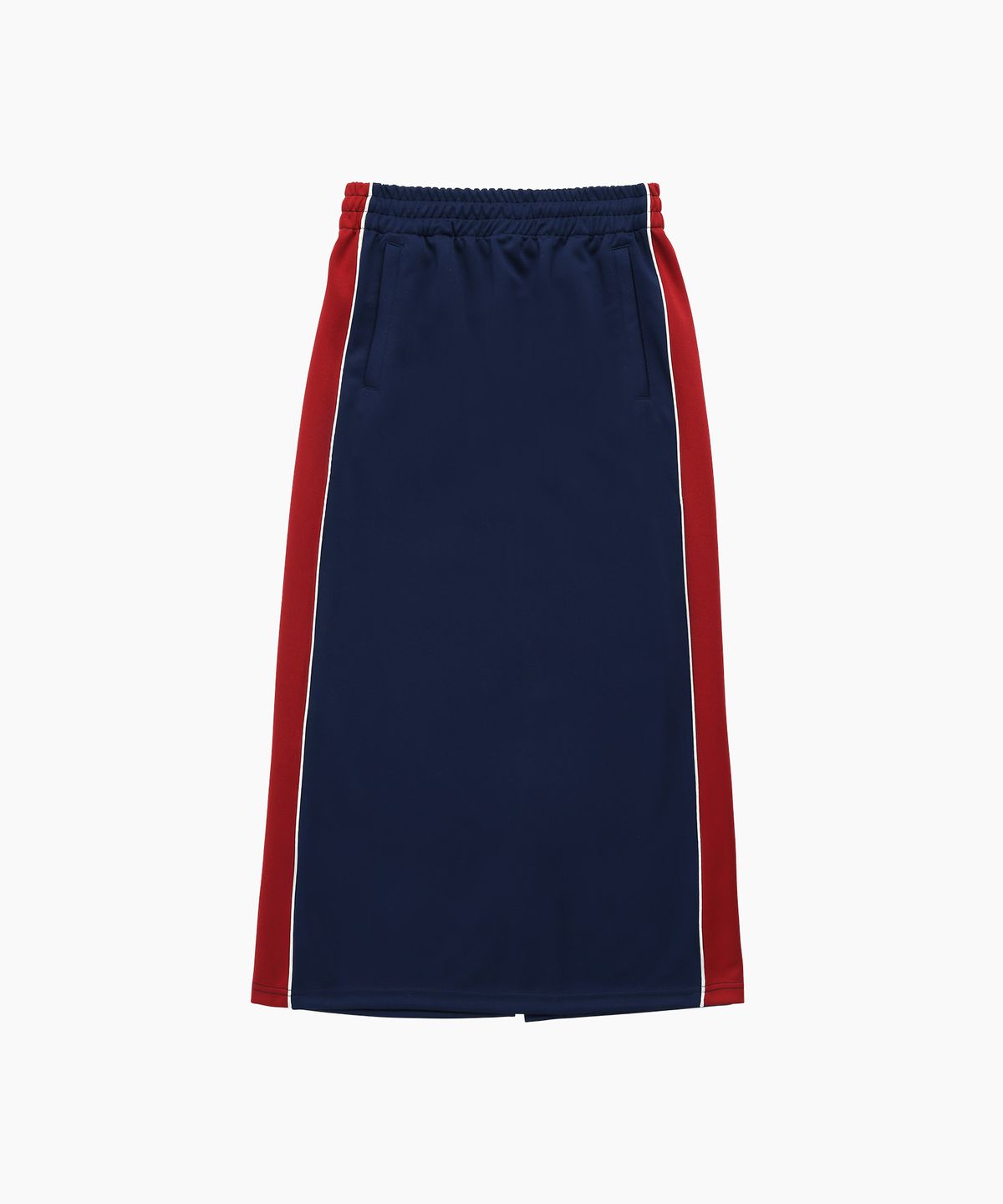 미나수(MENASOO) SIDELINE POINT PANT SKIRT_NAVY