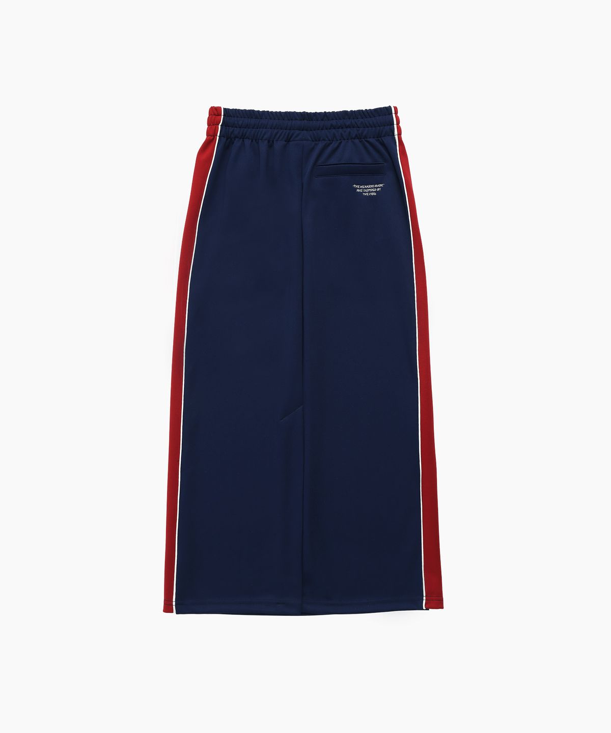 미나수(MENASOO) SIDELINE POINT PANT SKIRT_NAVY