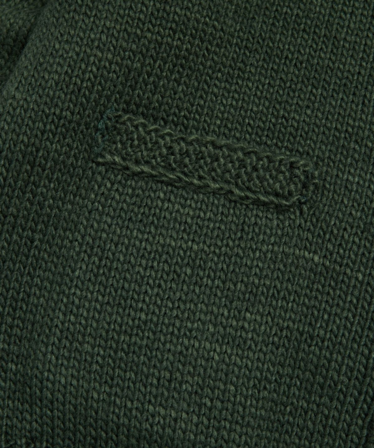 마크곤잘레스(MARK GONZALES) MG COWICHAN ZIP-UP KNIT JACKET - GREEN