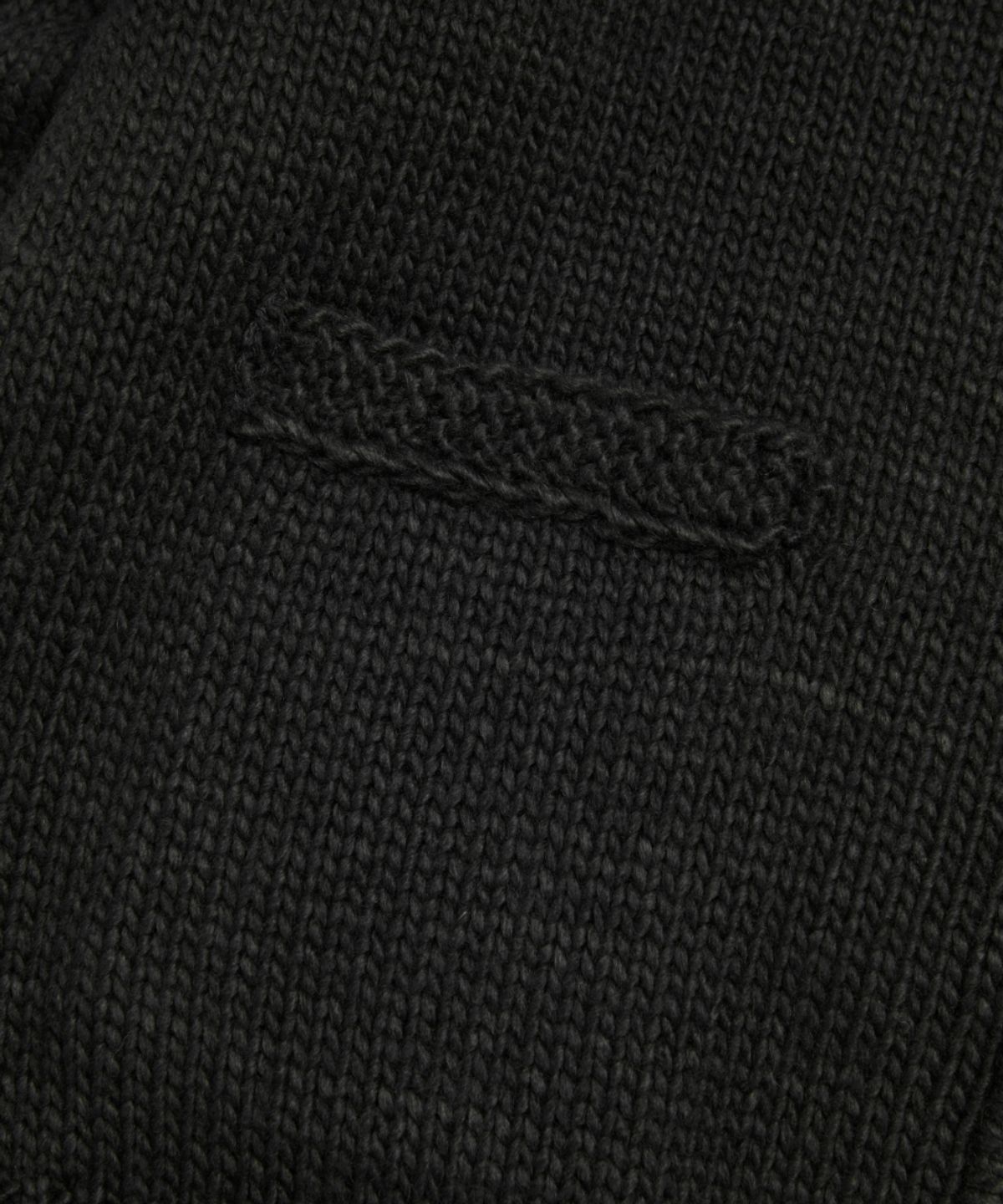 마크곤잘레스(MARK GONZALES) MG COWICHAN ZIP-UP KNIT JACKET - BLACK