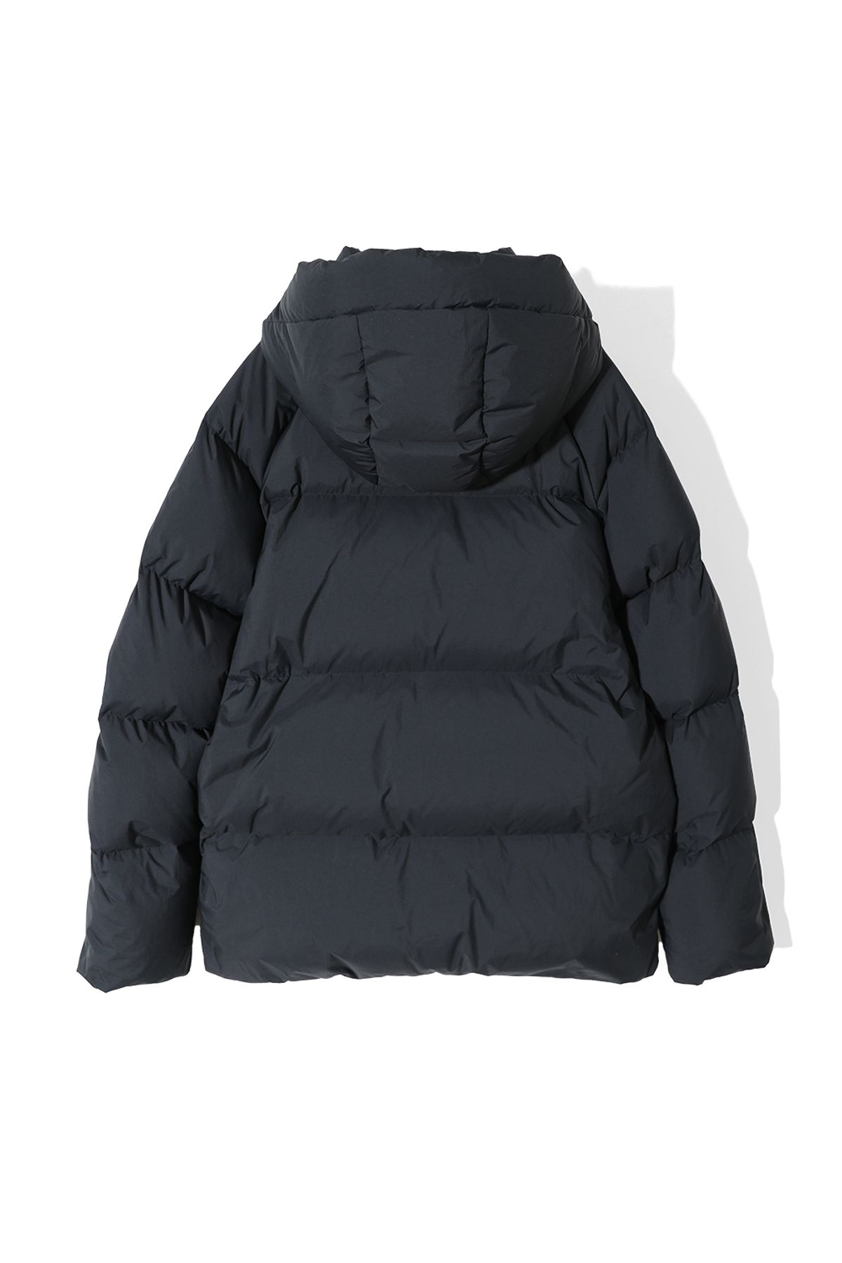 홀리선(HORLISUN) Northcove Raglan hood Goosedown Jacket Black Navy