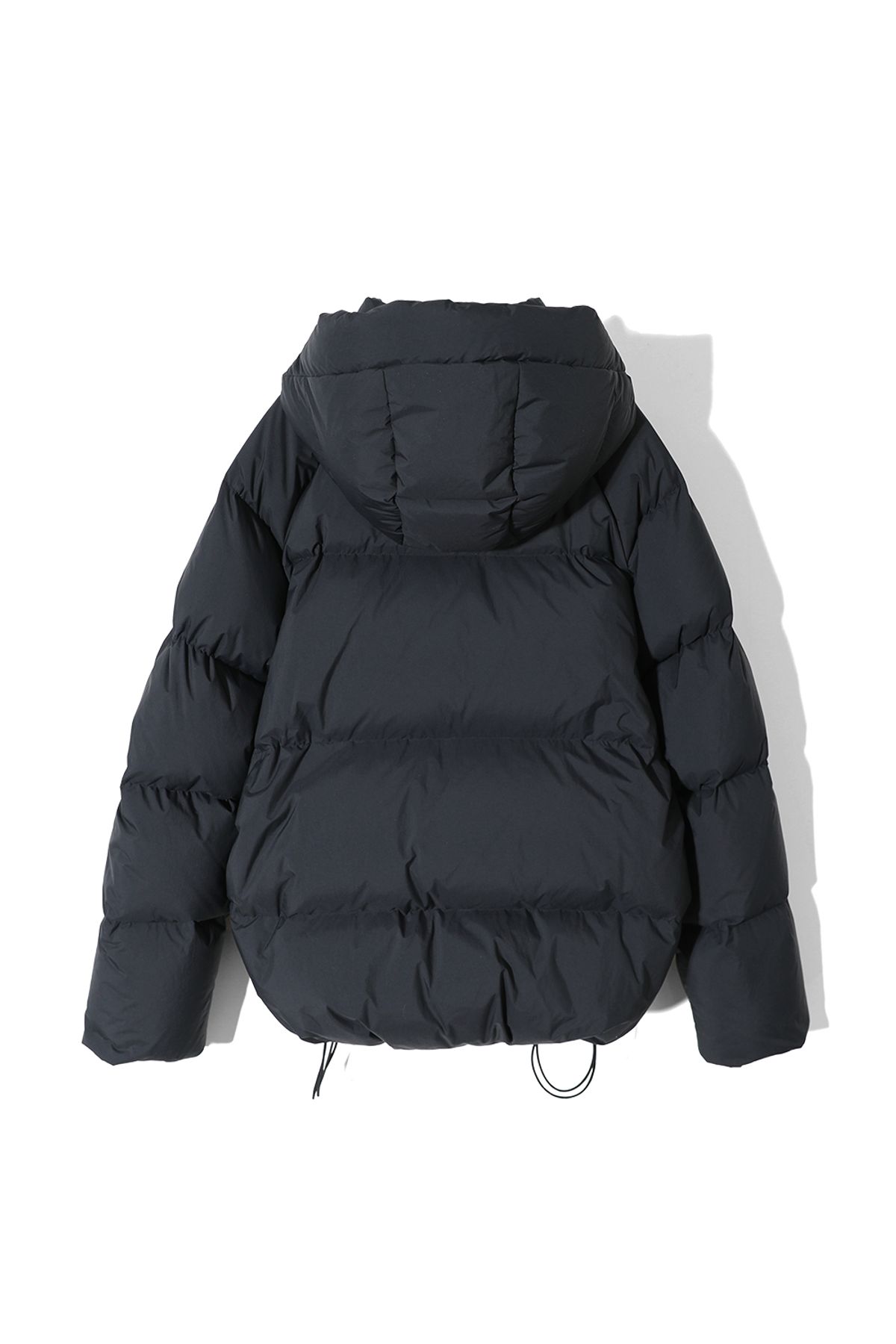 홀리선(HORLISUN) Northcove Raglan hood Goosedown Jacket Black Navy