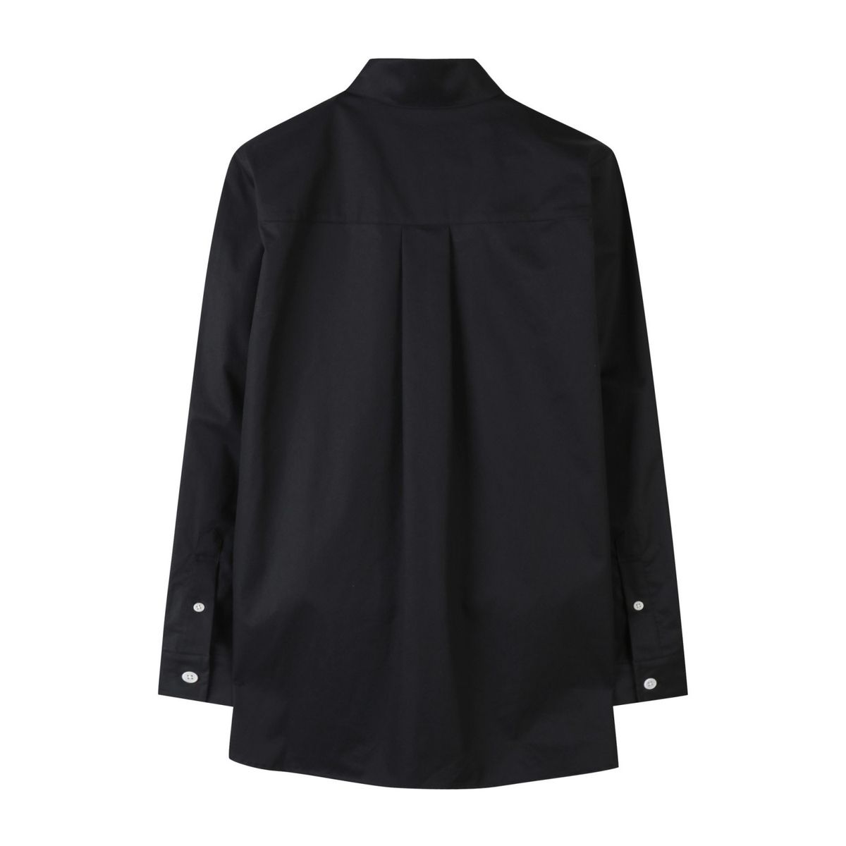 래코드(RECODE) Patched Raw Panel Long Shirts_RQSAA23504BKX