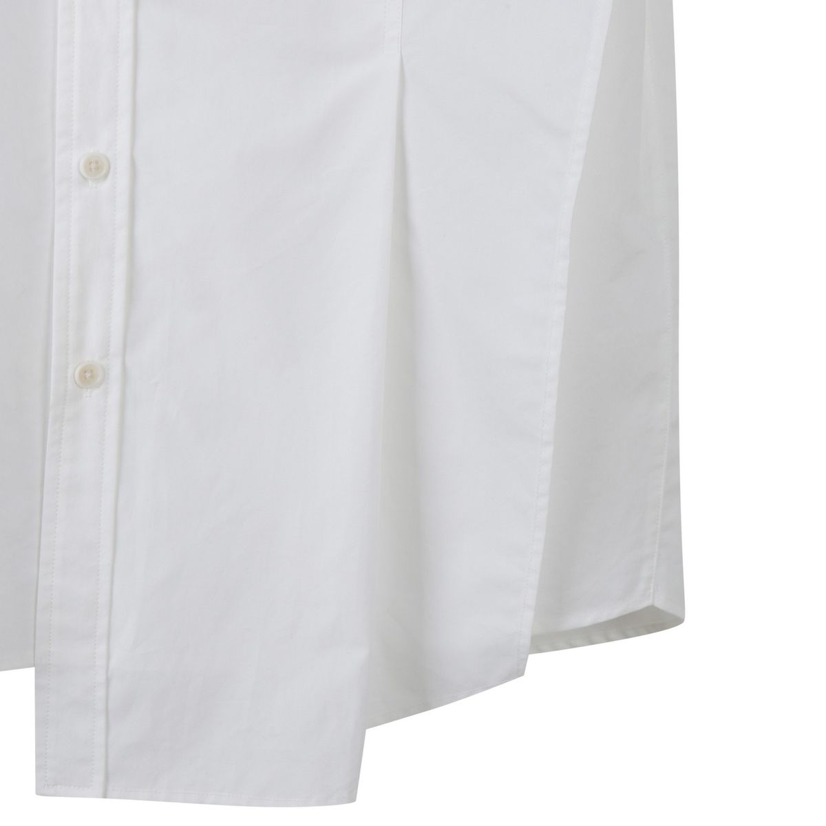 래코드(RECODE) Patched Raw Panel Long Shirts_RQSAA23504WHX