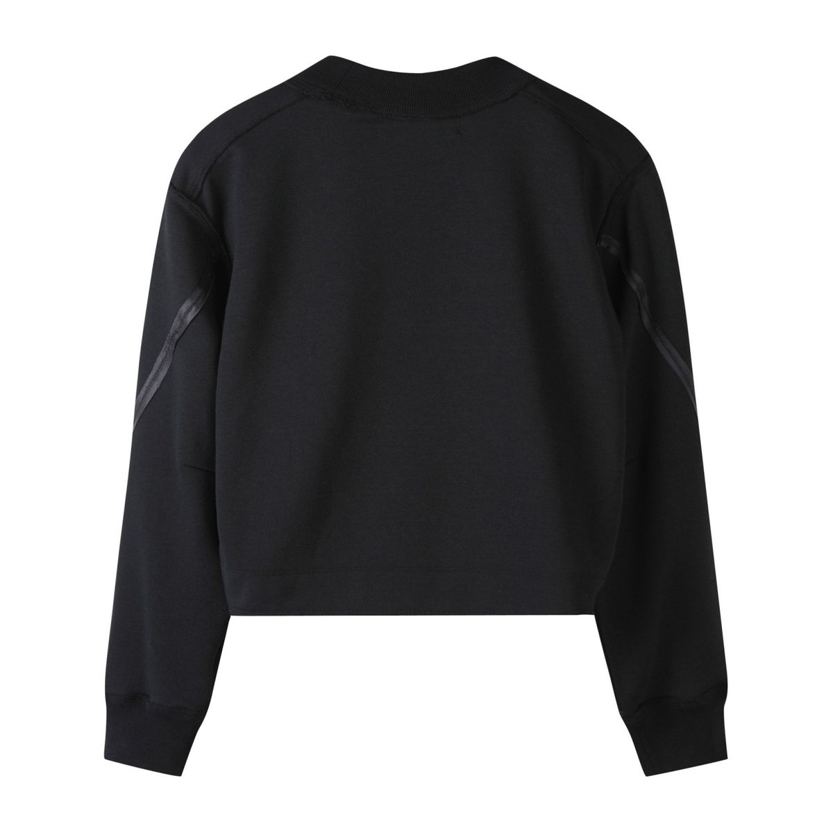 래코드(RECODE) Cut Out Raw Detail Sweatshirts_RQTAA23509BKX