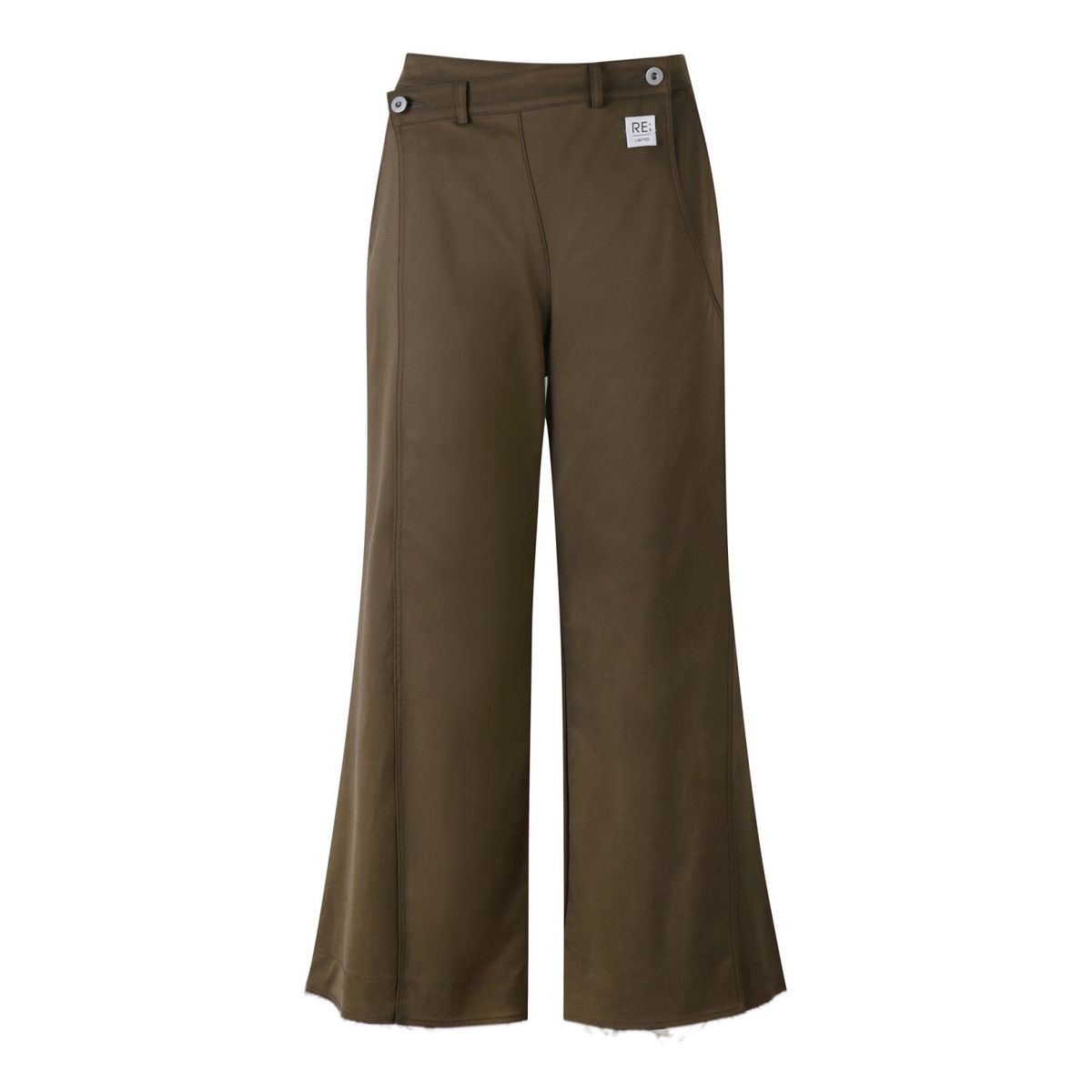 래코드(RECODE) Layered Detail Pants_RQPAA23519BRX