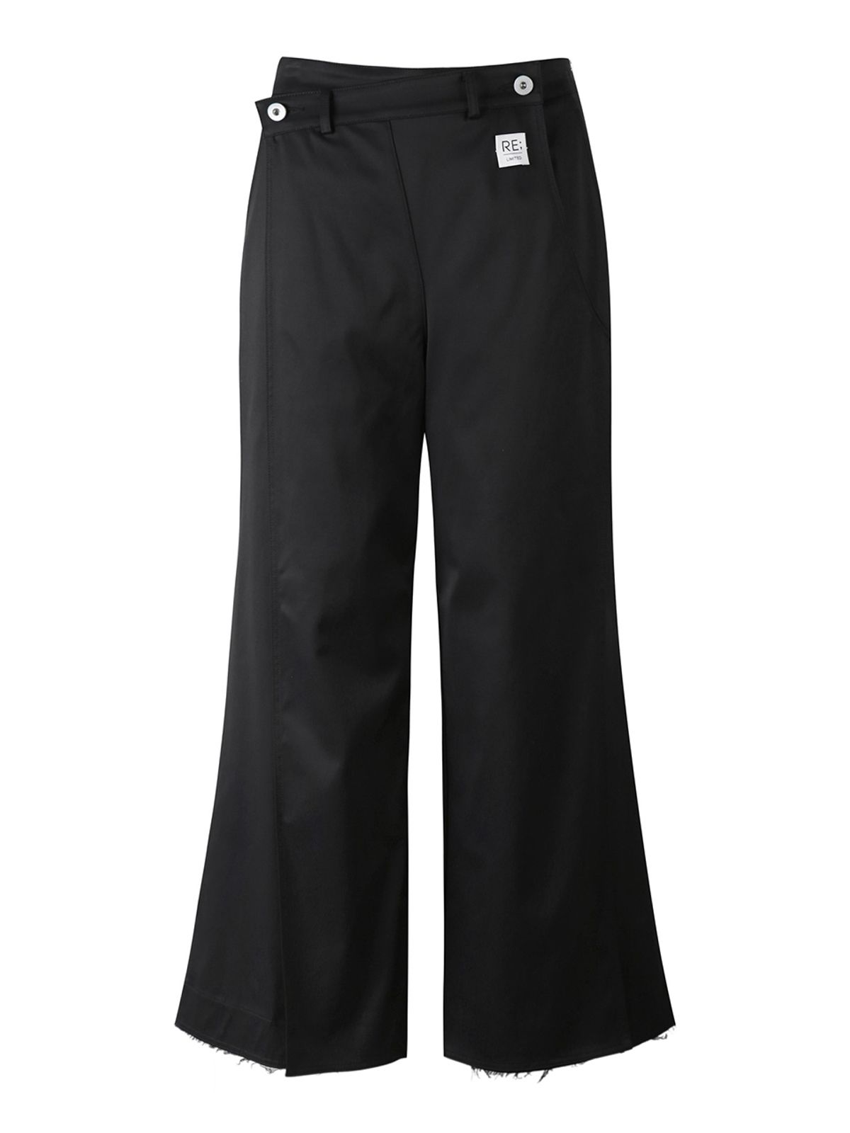 래코드(RECODE) Layered Detail Pants_RQPAA23519BKX