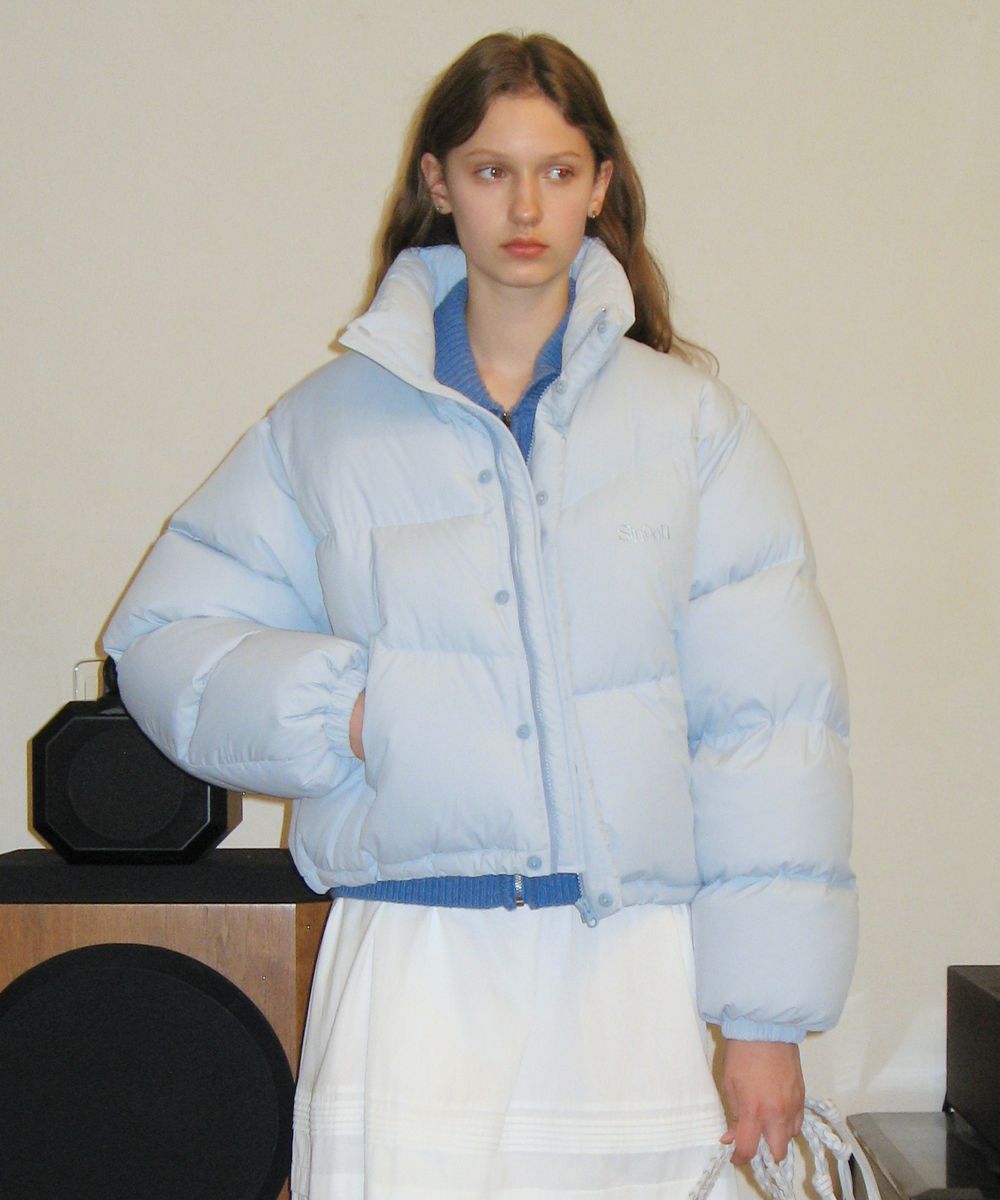 [sinoon] sinoon RIBBON DETAIL PUFFER JACKET ☆送料込☆ MUSINSA | SINOON RIBBON DETAIL PUFFER JACKET (RED)