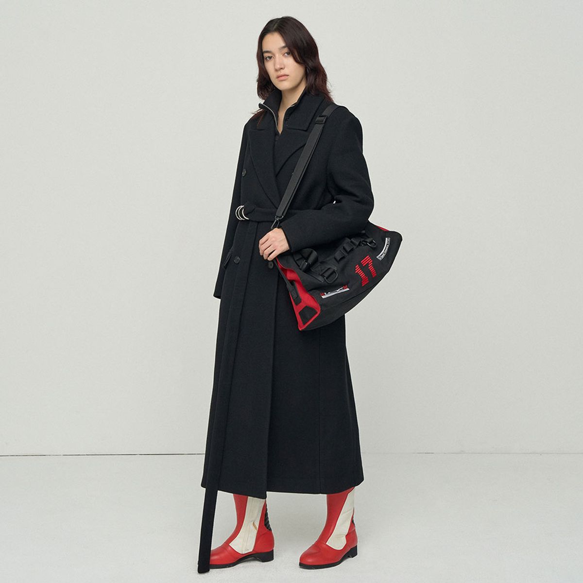 엘씨디씨티엠(LCDC™) DOUBLE BREASTED BELTED COAT