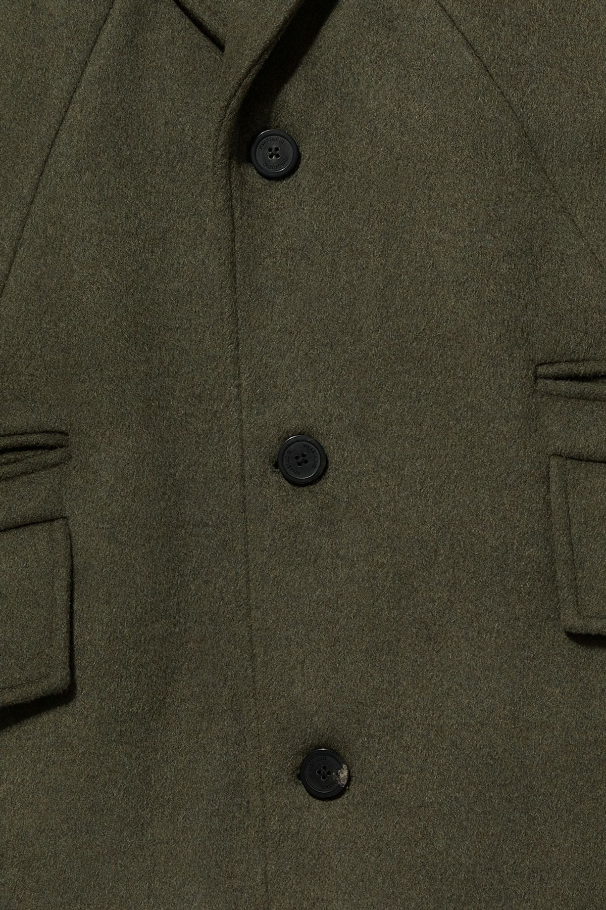 비바스튜디오(VIVASTUDIO) INCISION SINGLE COAT [KHAKI]