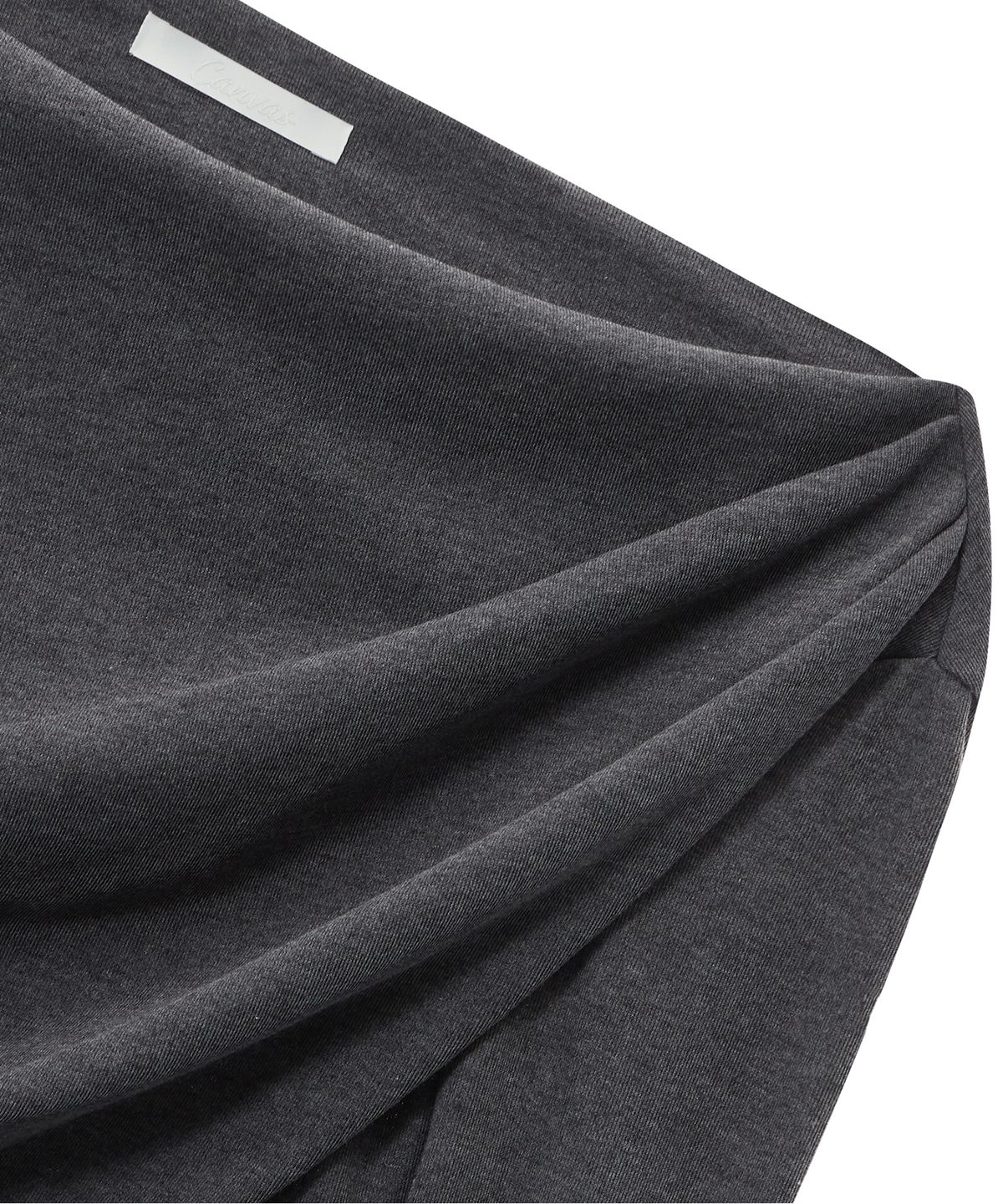 캔버스(CNVS) 캔버스 보트넥 드레이핑 긴팔 티셔츠_(3 Colors)