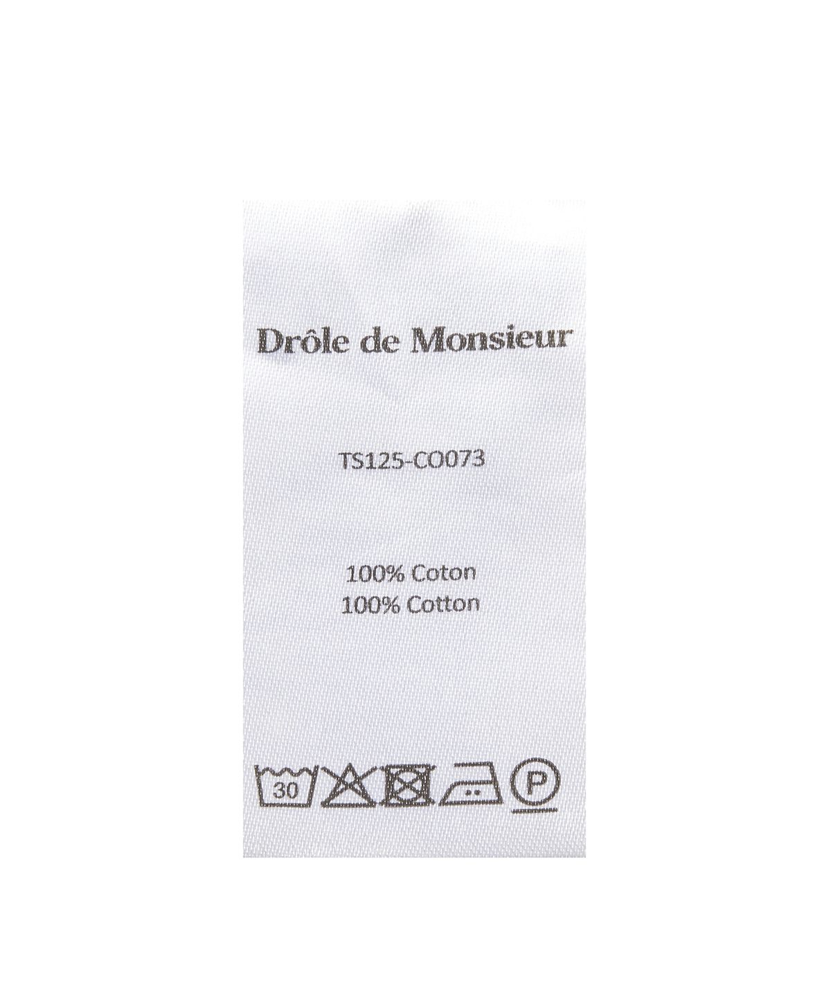 드롤드무슈(DROLE DE MONSIEUR) 르 티셔츠 슬로건 ML - 카키