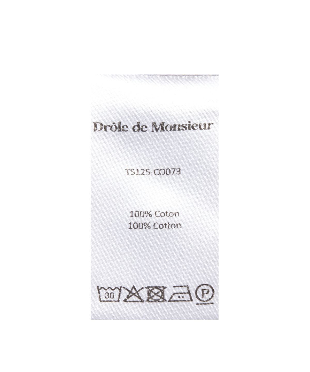 드롤드무슈(DROLE DE MONSIEUR) 르 티셔츠 슬로건 ML - 브라운