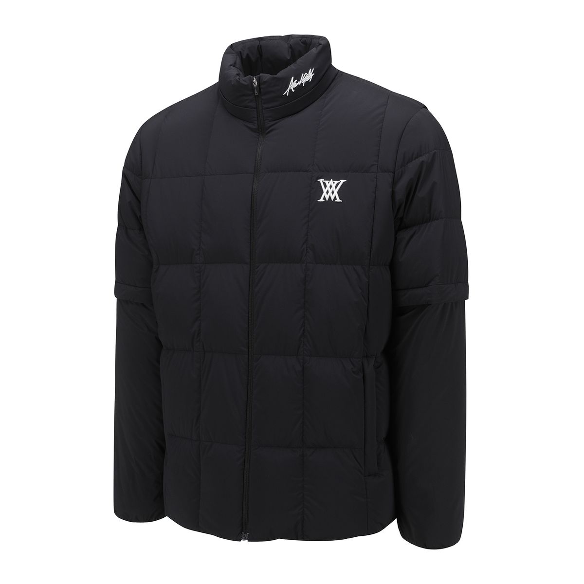 어뉴골프(ANEW GOLF) M SLEEVE DETACHABLE DOWN JK_BK