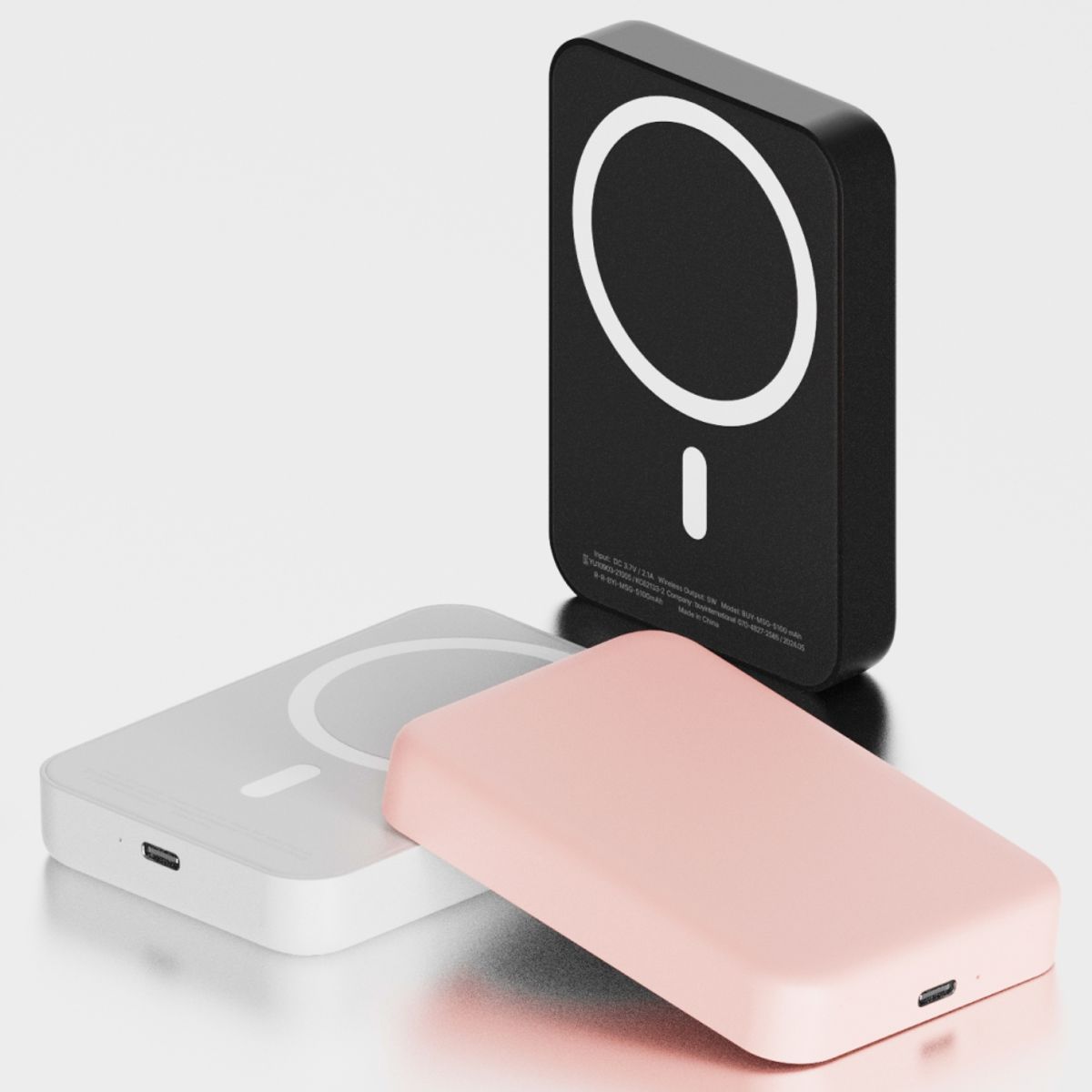 디버스(DEVERS) 맥세이프 플리커 무선충전 보조배터리(5,100mAh) 8핀 / C타입