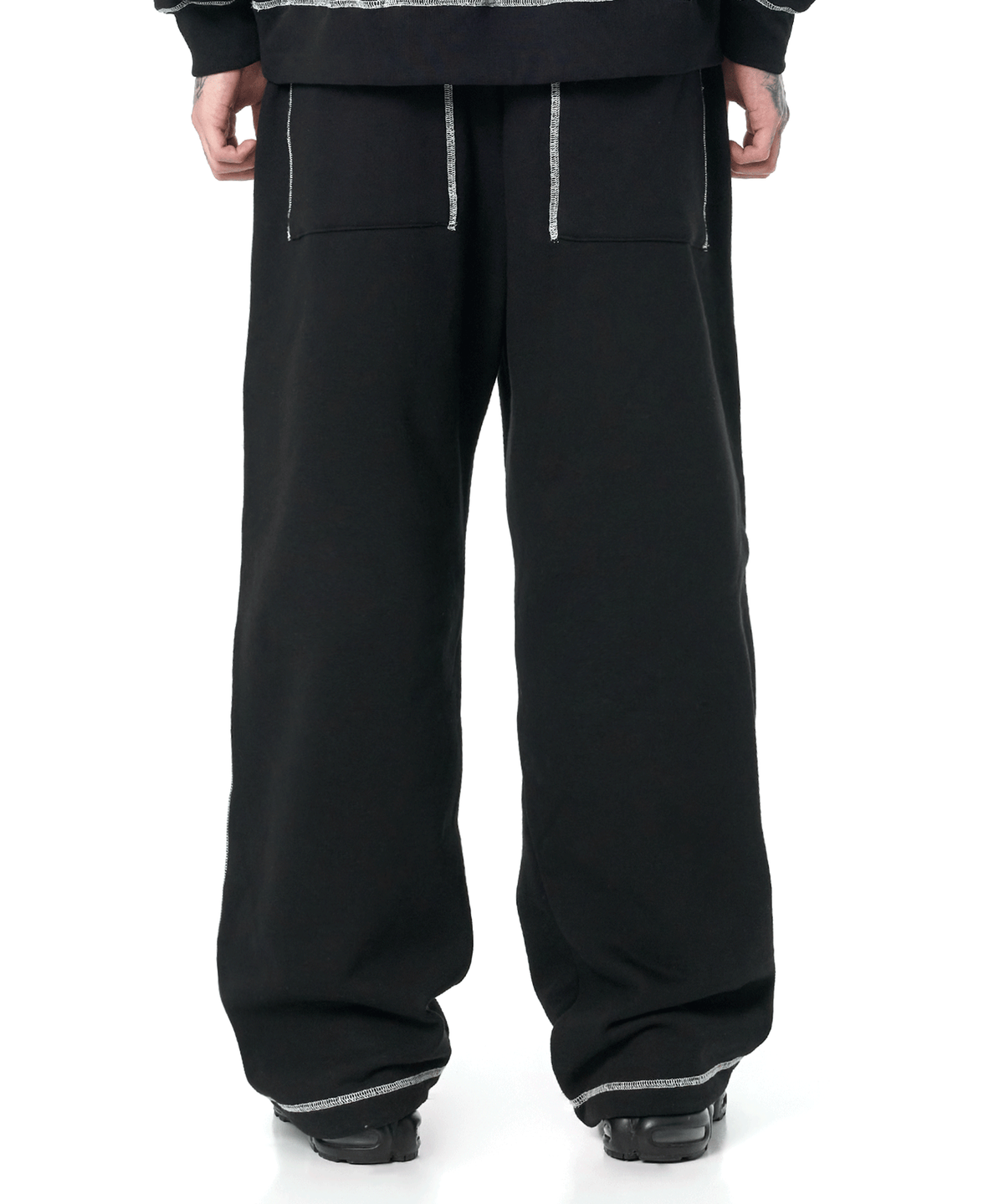 오픈야드(오와이)(OPENYARD(OY)) C.S LOGO PANTS-BLACK