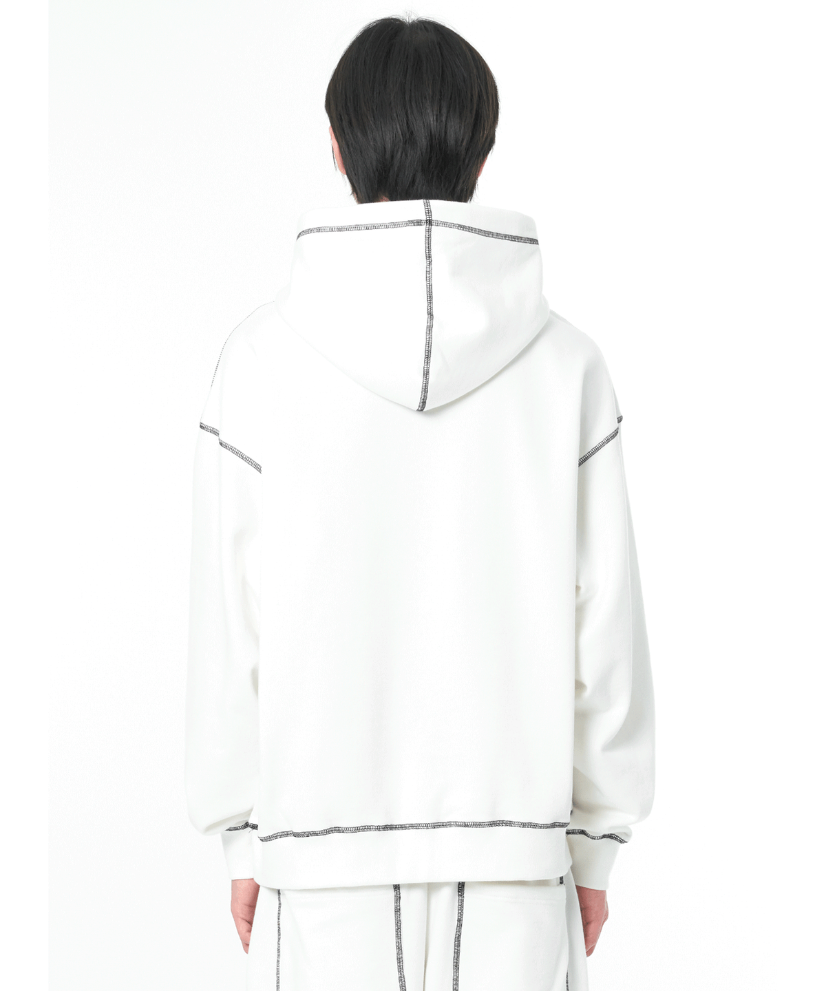 오픈야드(오와이)(OPENYARD(OY)) C.S LOGO HOODIE-WHITE