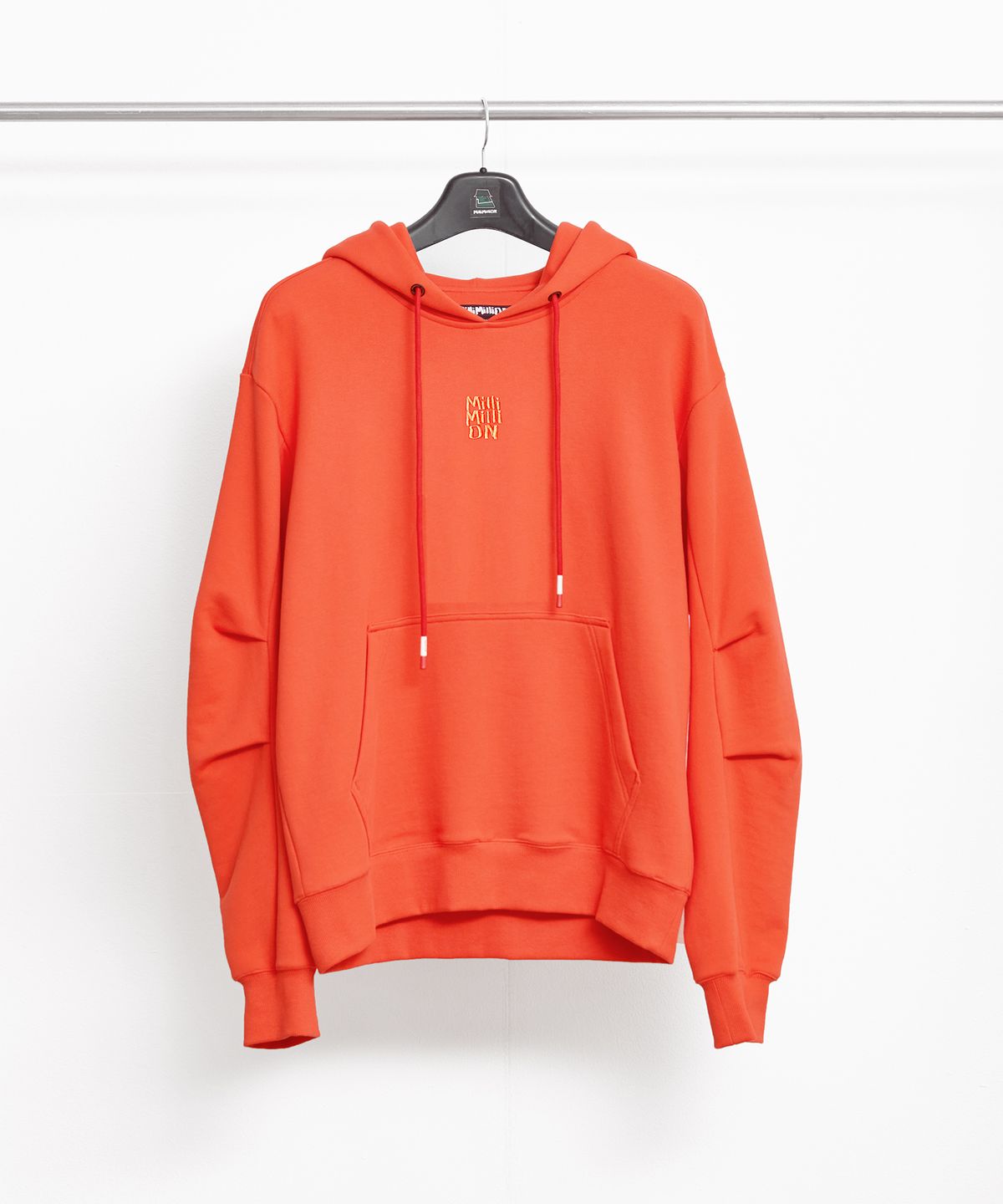 밀리밀리언(MILLIMILLION) COBBLESTONE SIGNATURE HOODY T21-ORANGE