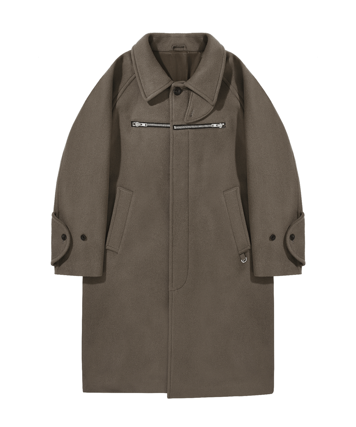 오픈야드(오와이)(OPENYARD(OY)) F.Z BALMACAAN COAT-KHAKI