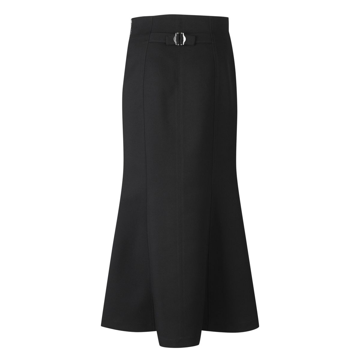 래코드(RECODE) Raw Cutting Mermaid Skirt_RQKAA23521BKX