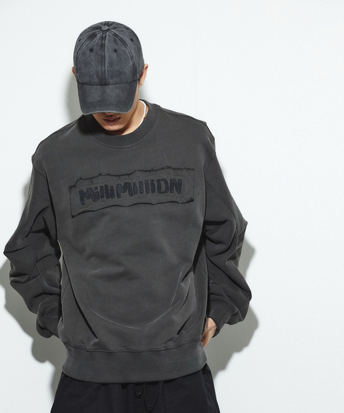 밀리밀리언(MILLIMILLION) COBBLESTONE VINTAGE  MTM T11-D/GREY